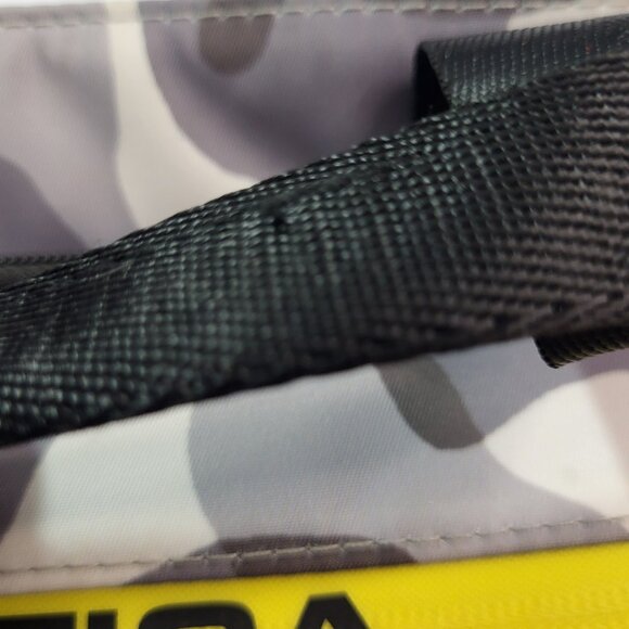 Nautica Satchel Bag Black and White Camo - Picture 2 of 12